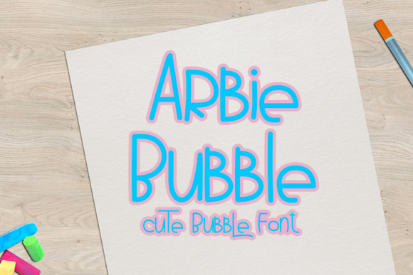 Arbie Bubble: The Playful Font That Elevates Your Brand