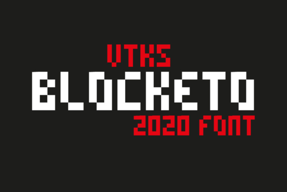 Blocketo: A Fun and Original Display Font for Creative Projects