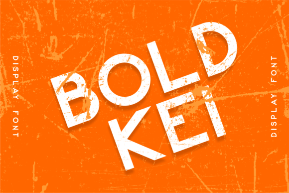 Bold Kei: A Playful Display Font for Creative Projects