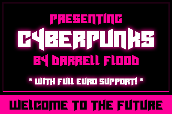 Cyberpunks Font for Modern Editorial Design