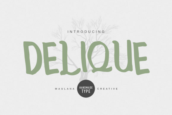 Delique Font for Business Branding and Creative Projects
