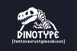 Dinotype: A Bold Display Font for Small Business Branding