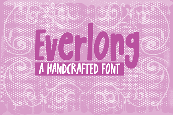 Everlong Font for Handmade Creativity