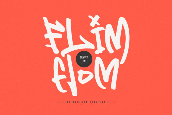 Flim Flom: A Graffiti-Inspired Display Font for Crafters