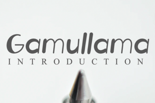 Gamullama Font for Creative and Commercial Projects