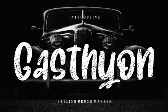 Gasthyon Font for Handmade Creativity