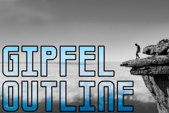 Gipfel Outline: The Bold Font That Elevates Your Brand