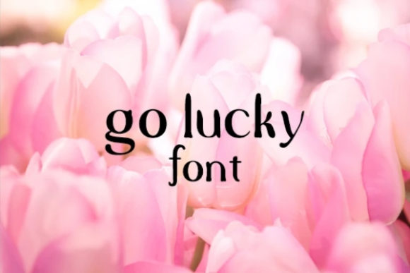 Go Lucky: A Bold Display Font for Handmade Creations