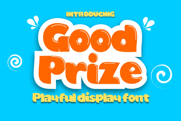 Good Prize Font for Creative Crafting and Print Design