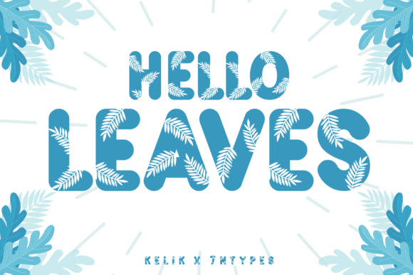 Hello Leaves Display Font for Web Design Projects