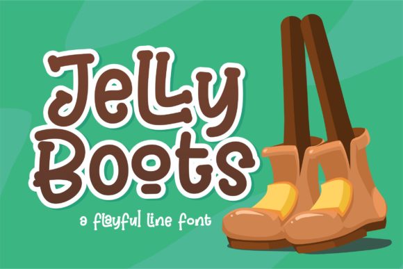 Jelly Boots: A Display Font for Polished Branding