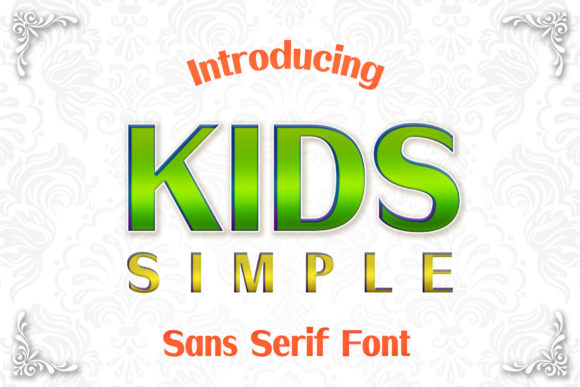 Kids Simple: A Versatile Display Font for Creative Makers