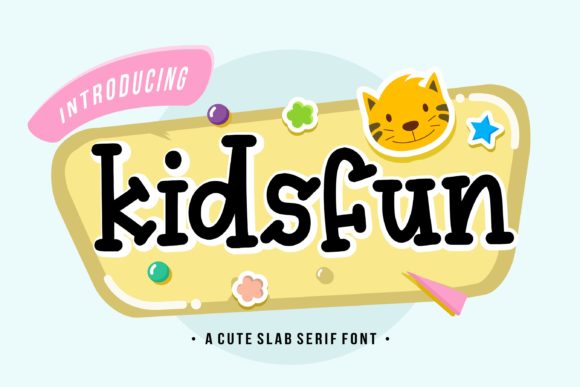Kidsfun Font for Playful Branding and Eye-Catching Campaigns