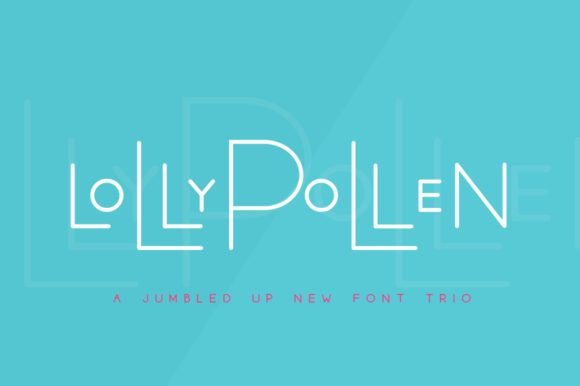 Lollypollen Trio Font for Charming Handmade Creations