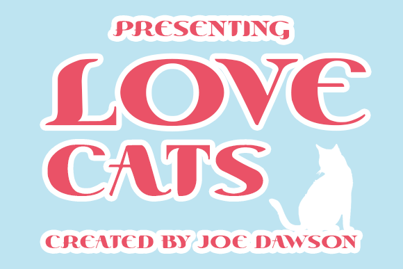 Love Cats Font for Eye-Catching Campaign Designs