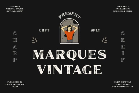 Marques Vintage for Branding and Creative Projects