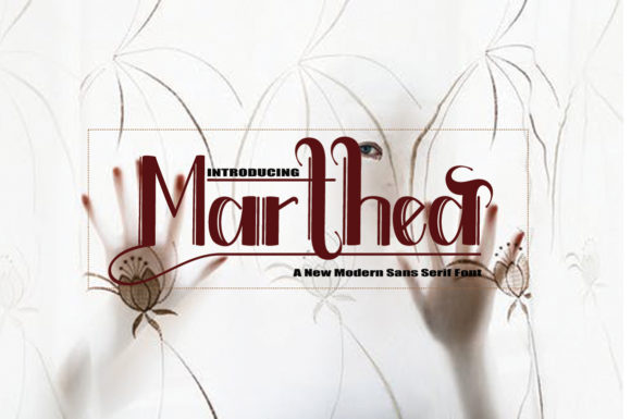 Marthea: A Modern Display Font for Eye-Catching Campaigns