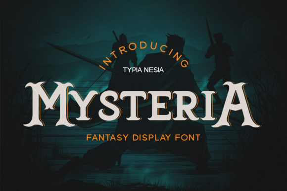 Mysteria Font Adds Nostalgic Charm to Editorial Designs