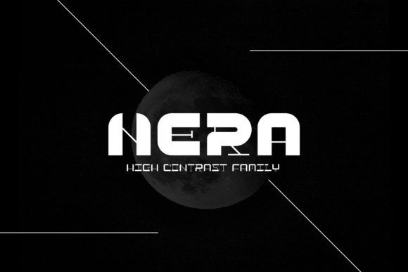 Nera Display Font for Bold Editorial Design