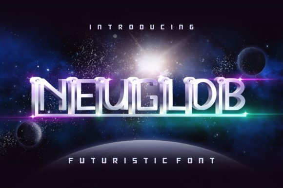 Neuglob: A Playful Display Font for Modern Web Design