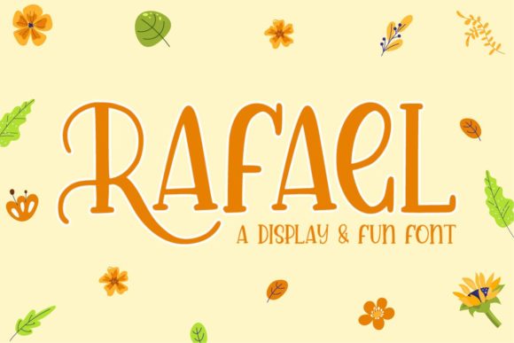 Rafael: A Bold Display Font for Modern Branding