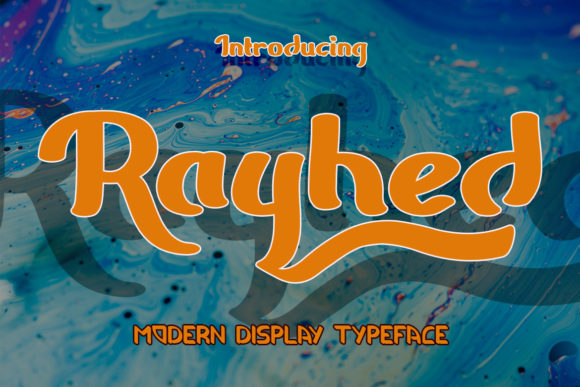 Rayhed: A Bold Display Font for Creative Web Projects