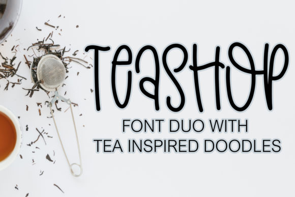 Teashop: The Display Font That Elevates Campaign Design