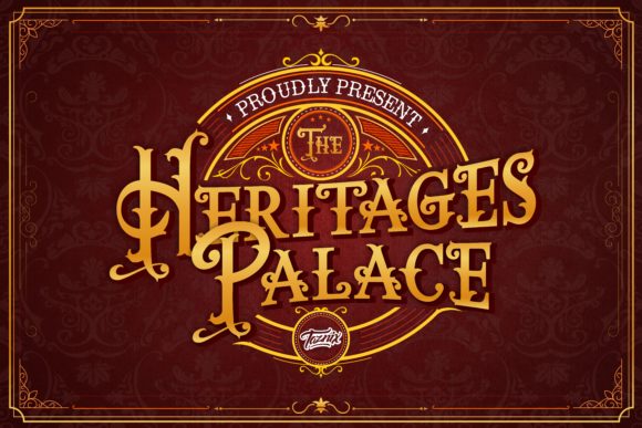 The Heritages Palace: A Display Font That Elevates Digital Branding