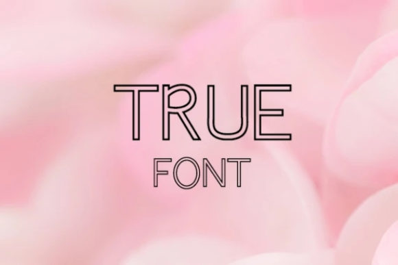 True: A Display Font That Elevates Your Editorial Design