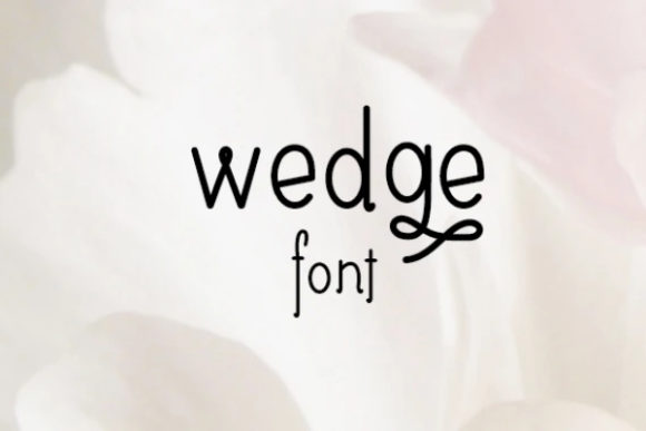 Wedge: A Timeless Display Font for Elegant Branding