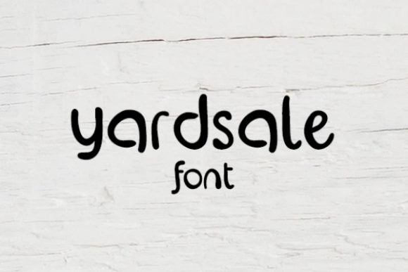 Yardsale Font for Business Branding and Design